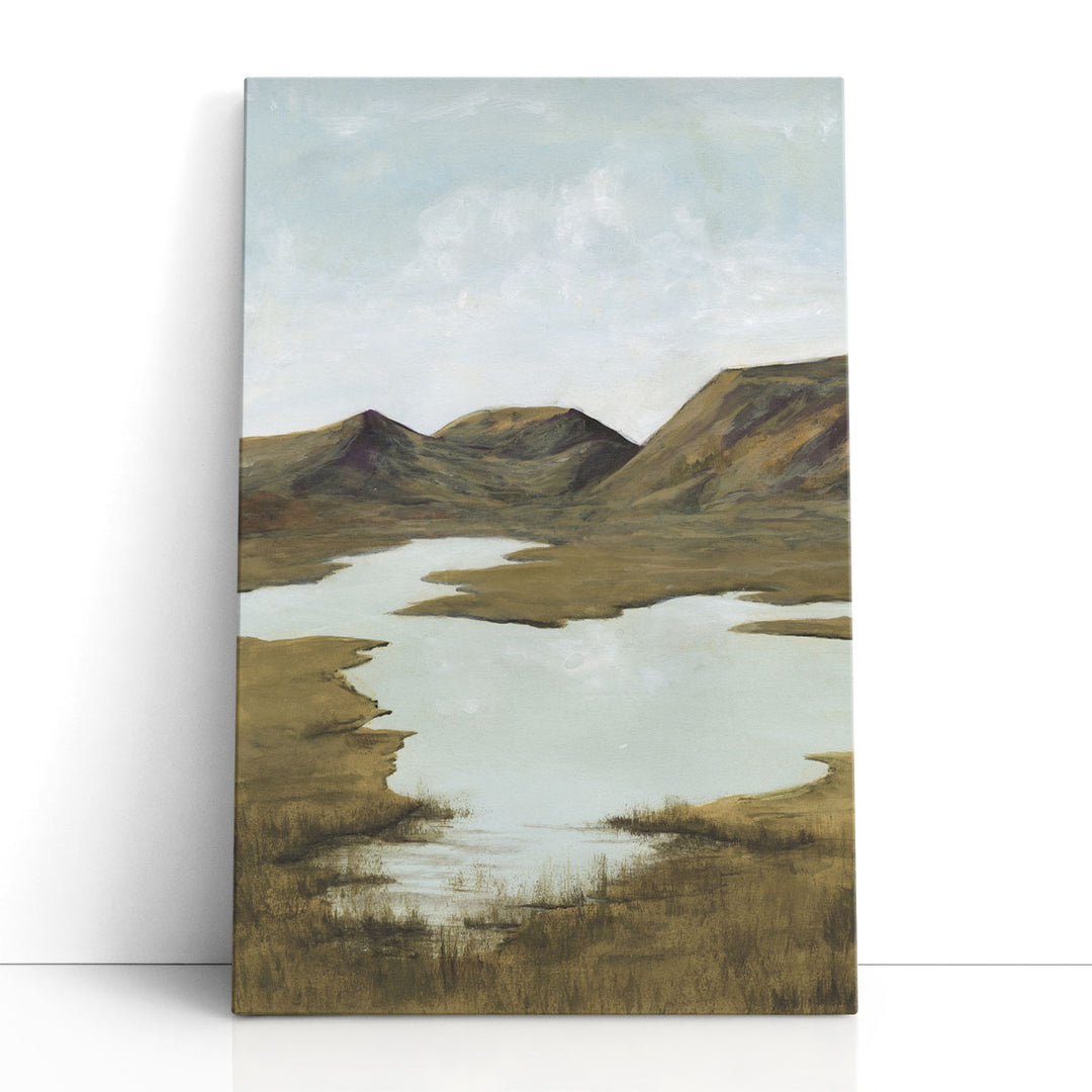 Glacial Lake Horizon I - Canvas Print Wall Art