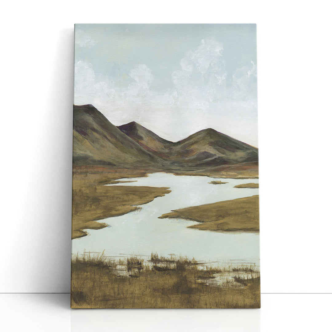 Glacial Lake Horizon II - Canvas Print Wall Art