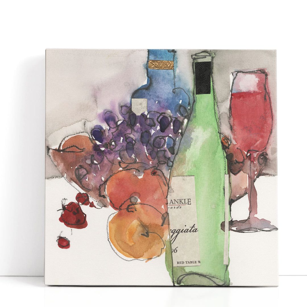 Fruit Wall Art - vibrant fruit bowl painting