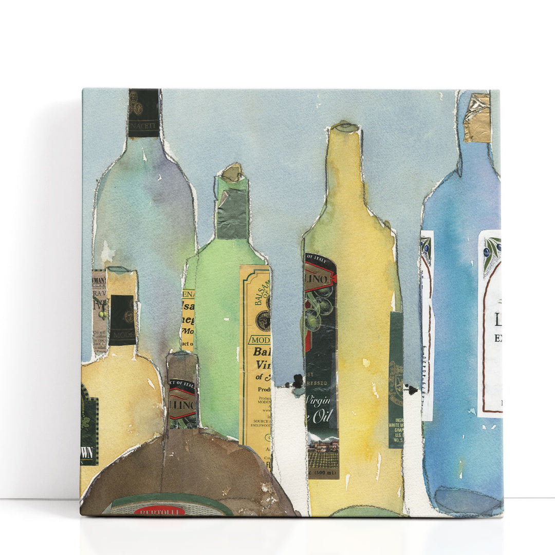kitchen wall prints – pantry bottle artwork