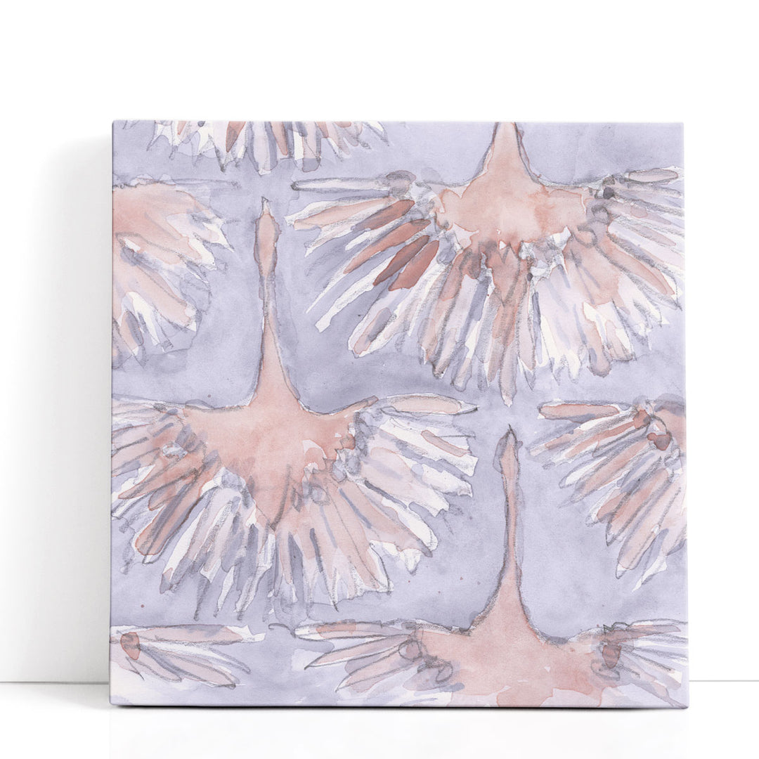 The Bird Gathering I - Canvas Print Wall Art