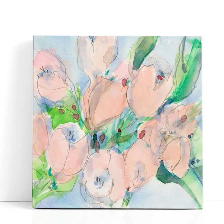Tulip Bouquet II - Canvas Print Wall Art
