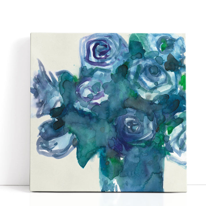 Turquoise Bunch I - Canvas Print Wall Art