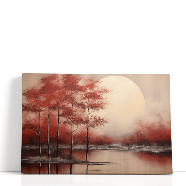 Timeless Redwood Reflections 2 - Canvas Print Wall Art