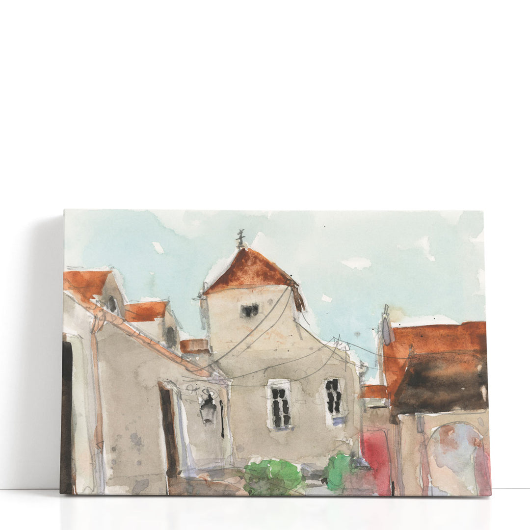 14 Route De Beaune - Canvas Print Wall Art