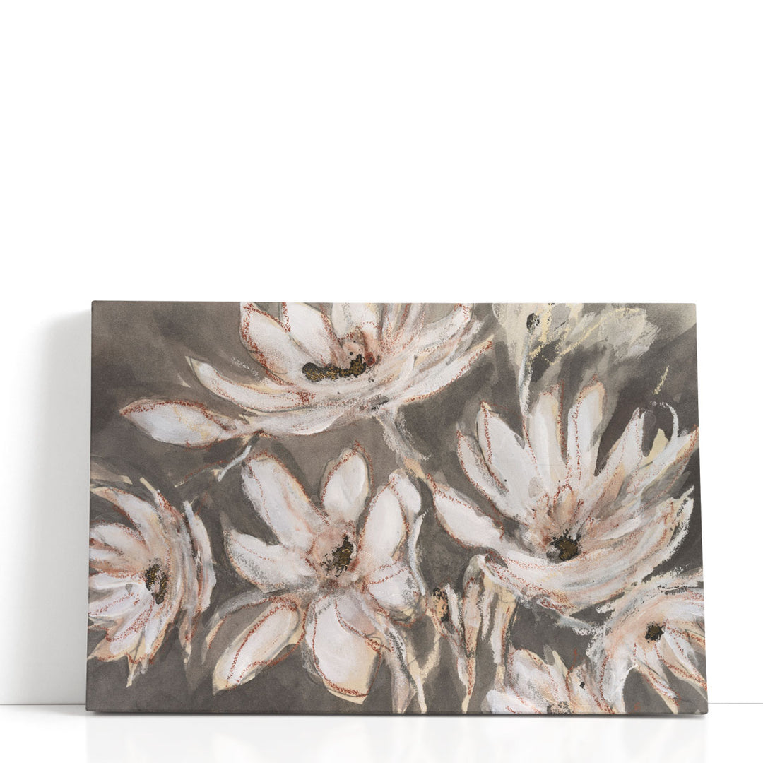 Embellished Magnolia II - Canvas Print Wall Art