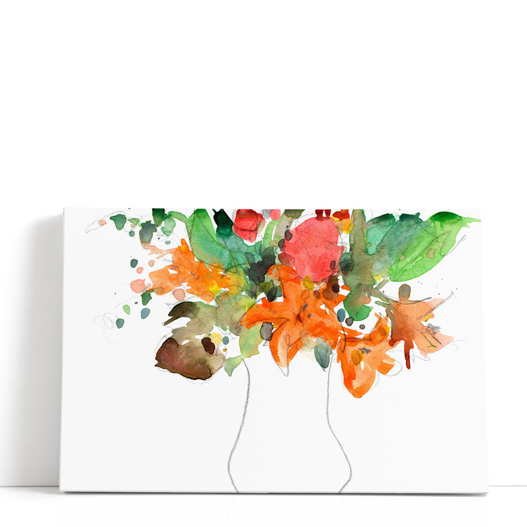 Expressive Bouquet I - Canvas Print Wall Art