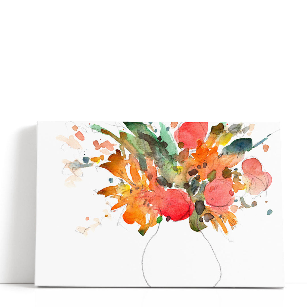 Expressive Bouquet II - Canvas Print Wall Art
