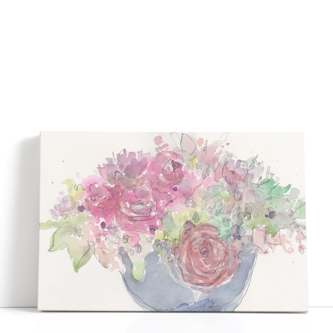Floral Dreamy I - Canvas Print Wall Art