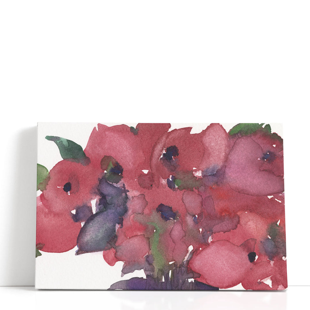 Floral Pretty I - Canvas Print Wall Art