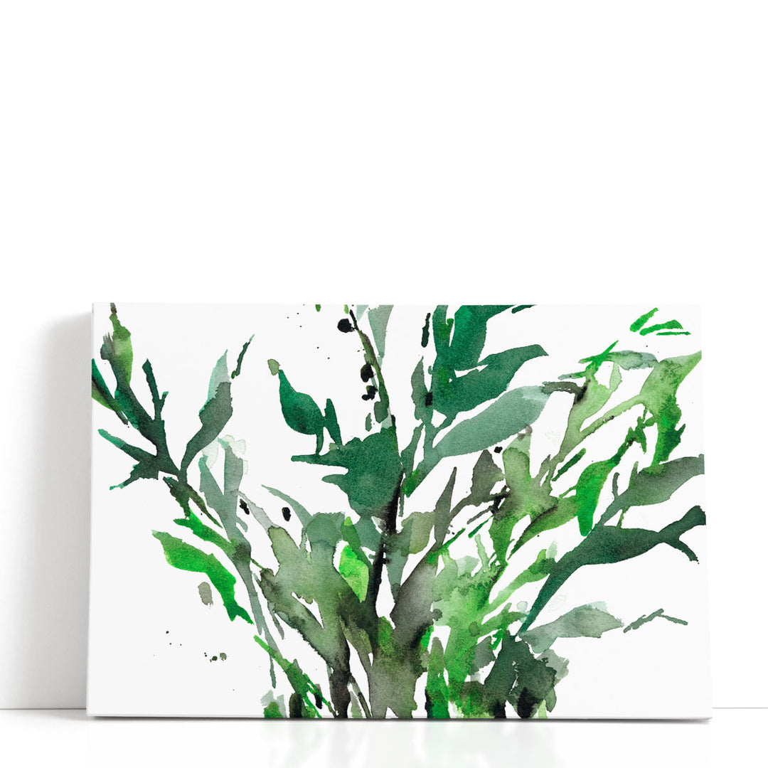 Just the Leaves II - Canvas Print Wall Art
