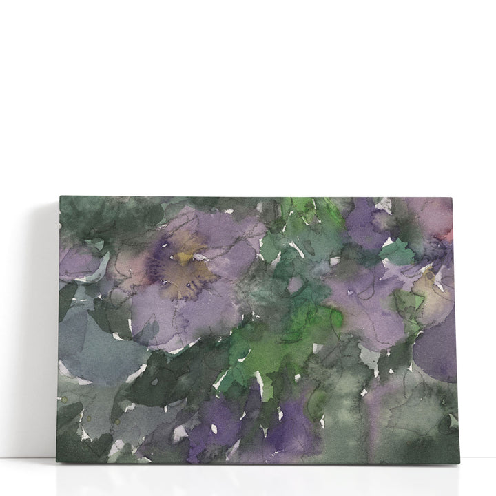 Language of Violets II - Canvas Print Wall Art