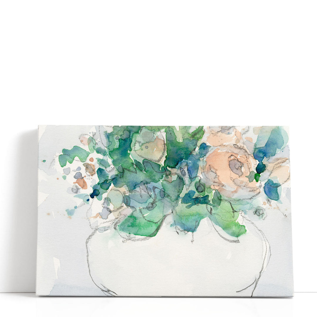 Pastel Arrangement II - Canvas Print Wall Art