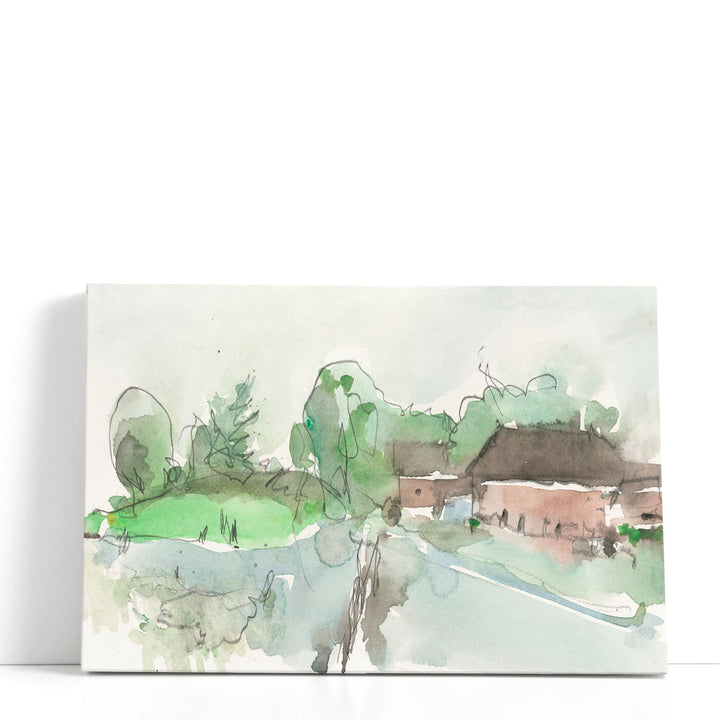 The Landscape Background II - Canvas Print Wall Art