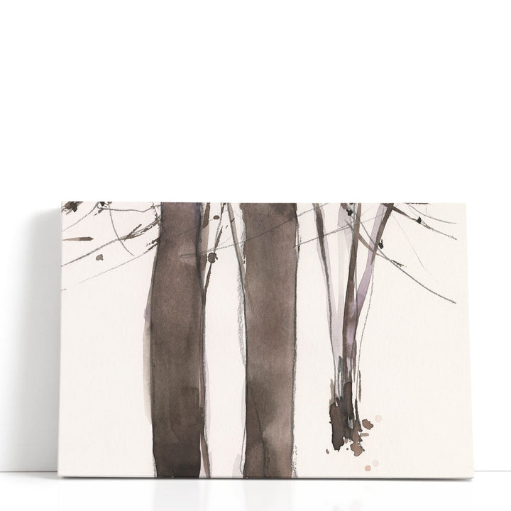 Under the Winter Tree II - Canvas Print Wall Art