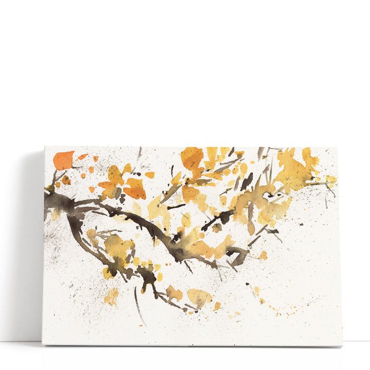 Watercolor Tree Branch I - Canvas Print Wall Art
