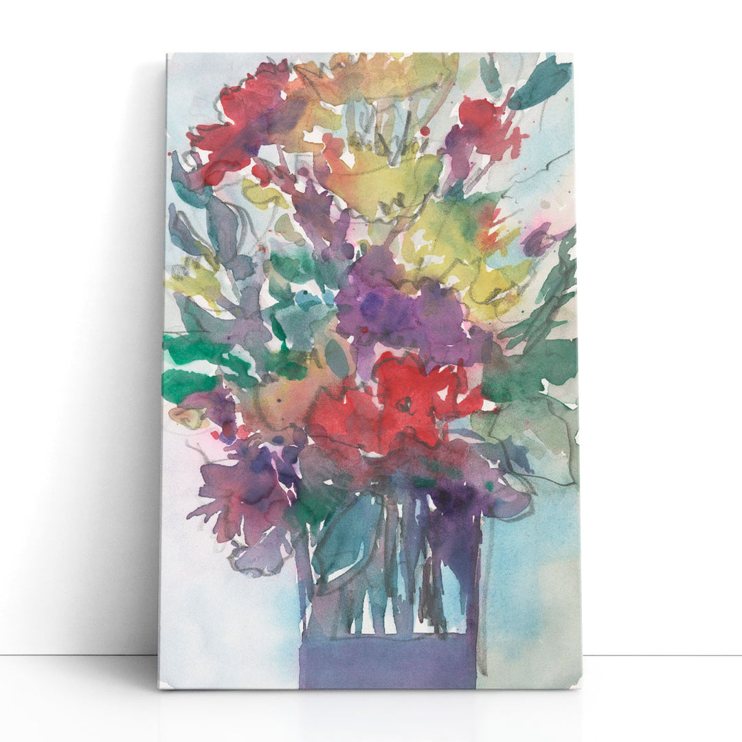 Garden Pieces II - Canvas Print Wall Art