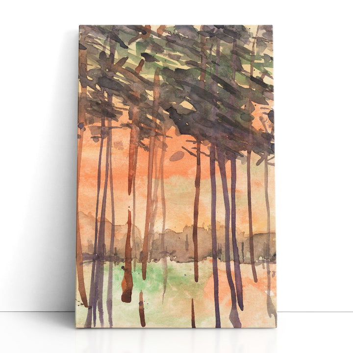 Between the Trees I - Canvas Print Wall Art