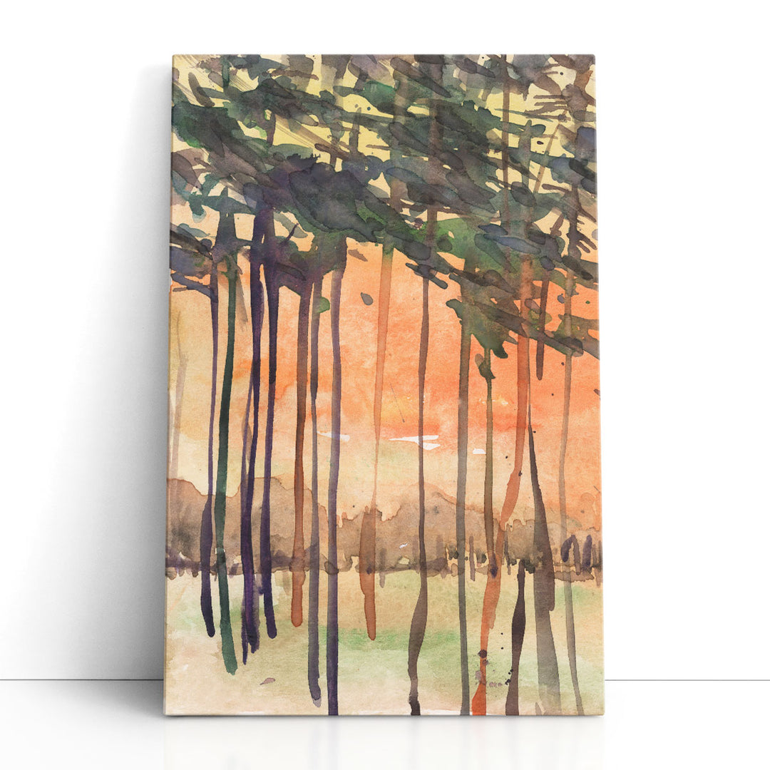 Between the Trees II - Canvas Print Wall Art
