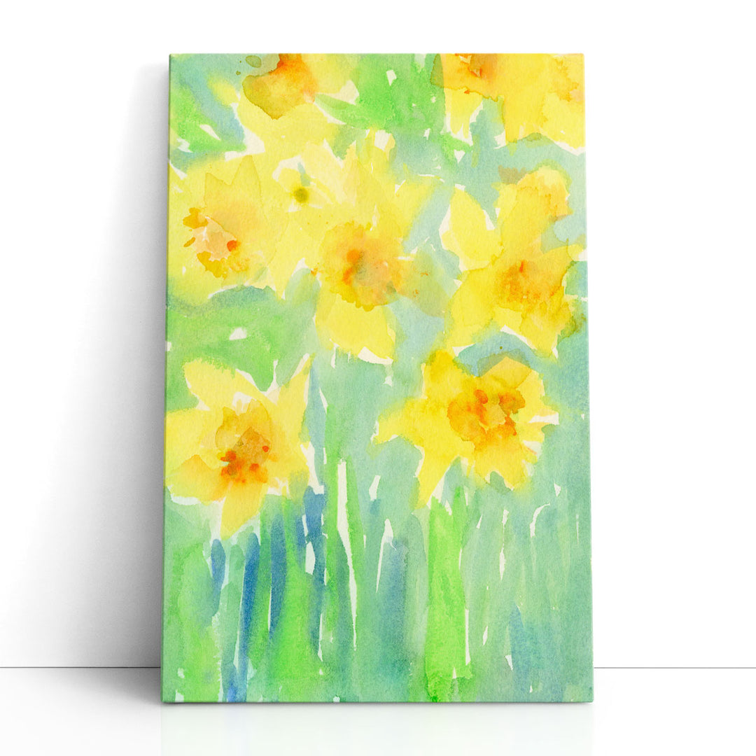 Daffodils II - Canvas Print Wall Art