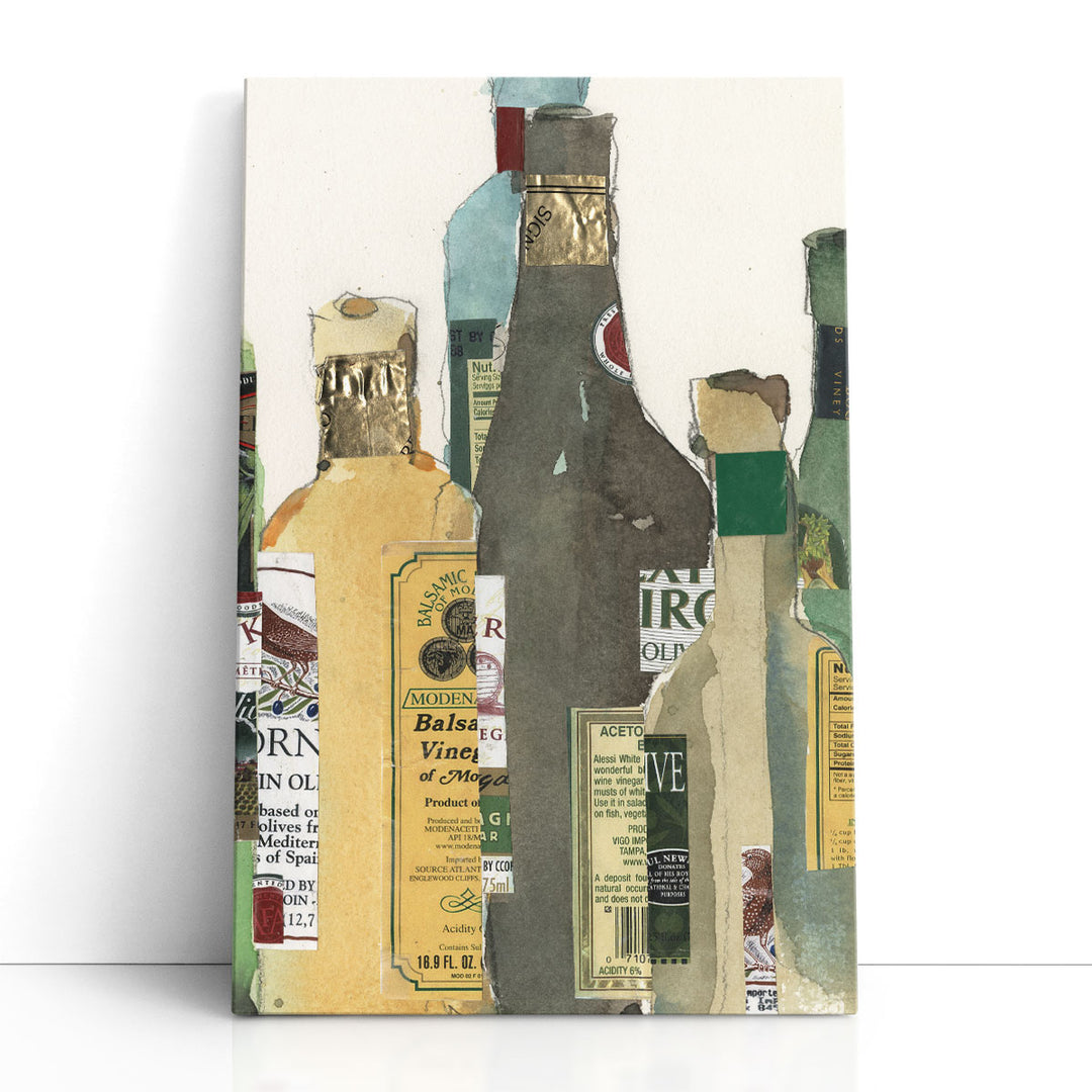 Watercolor Still Life Prints – soft watercolor bottle design