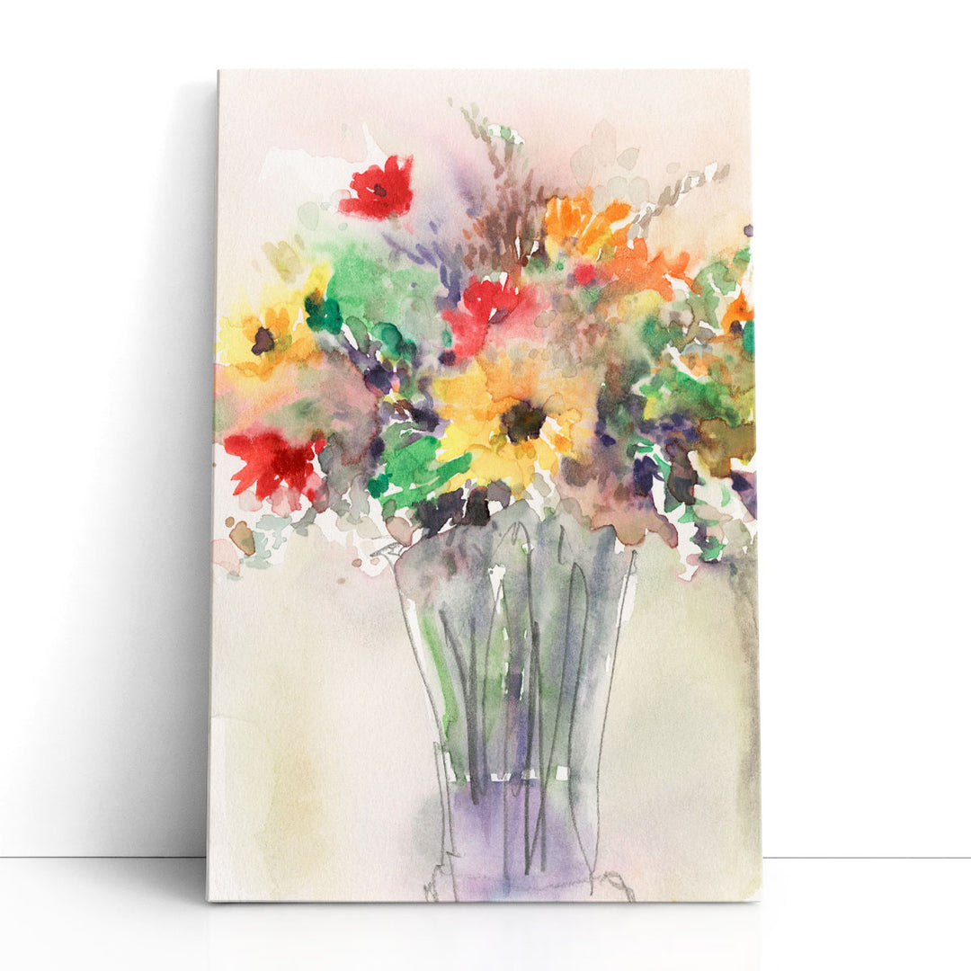 Fancy that Bouquet I - Canvas Print Wall Art