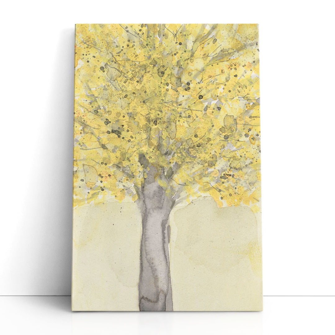 Yellow Autumn Moment I - Canvas Print Wall Art