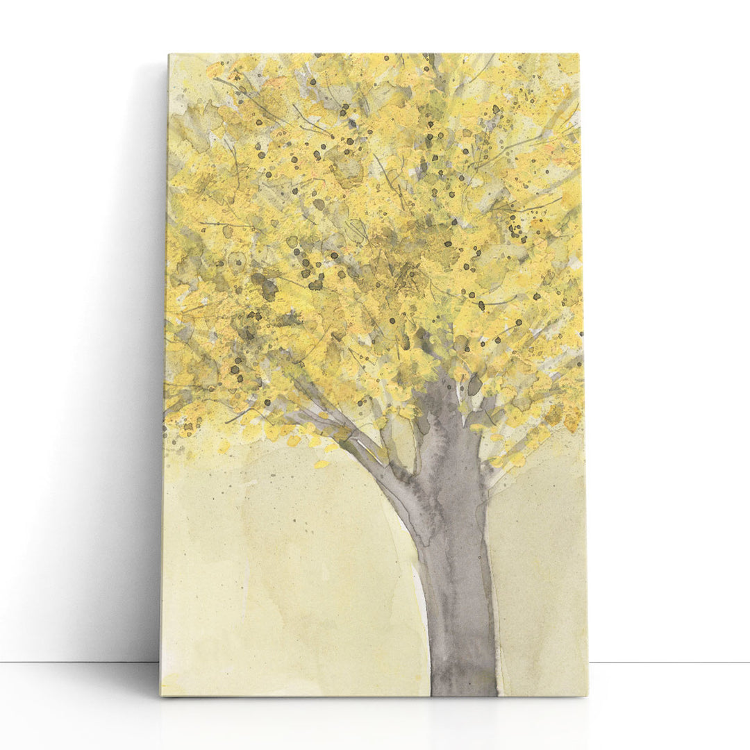 Yellow Autumn Moment II - Canvas Print Wall Art