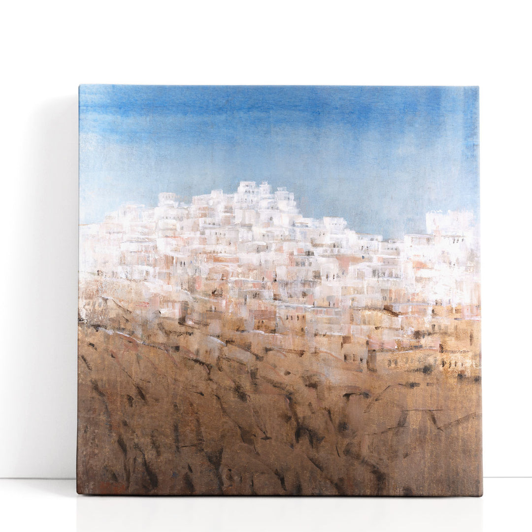 Hilltop Village I - Canvas Print Wall Art