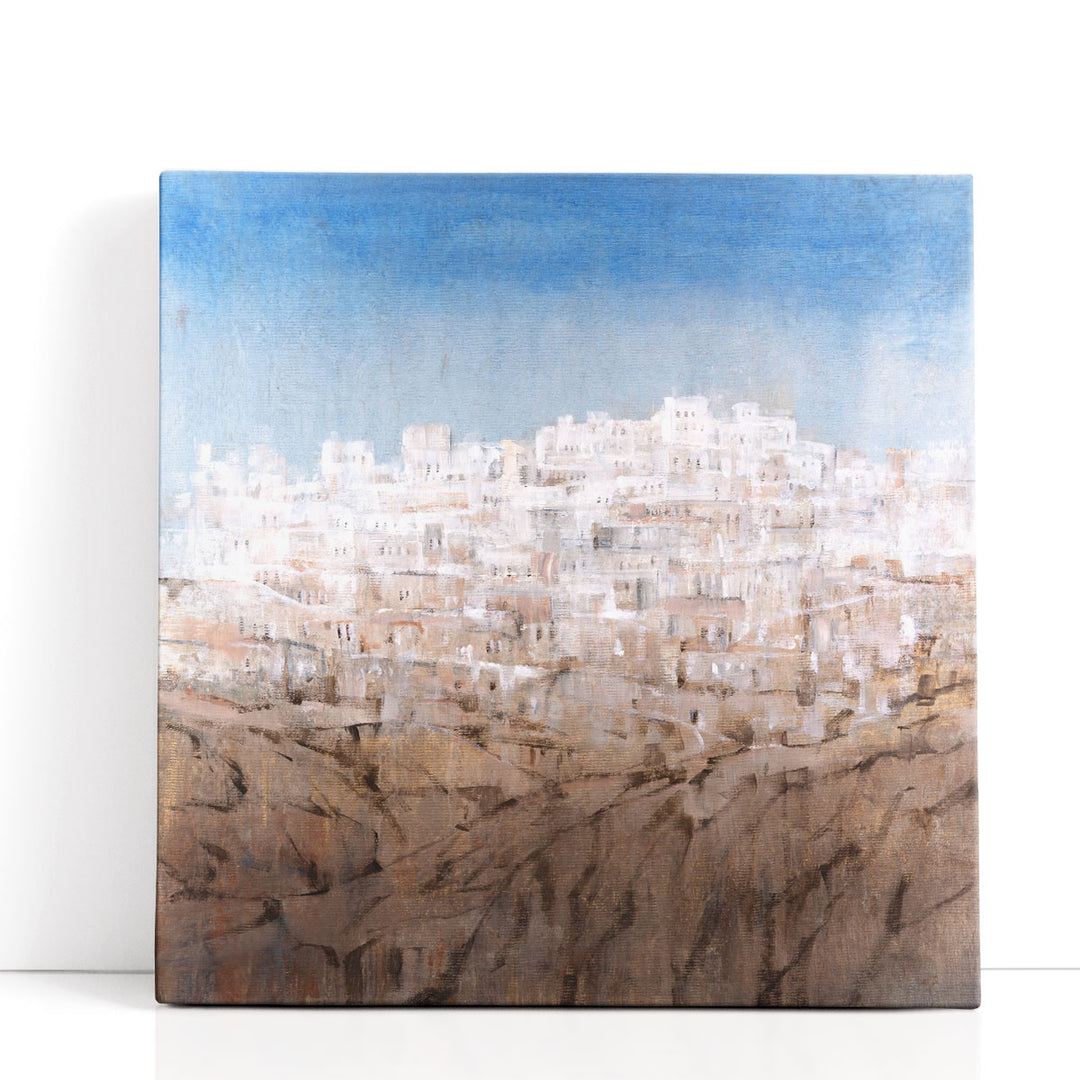 Hilltop Village II - Canvas Print Wall Art