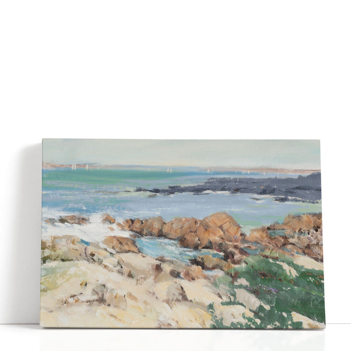 Providence Coastal Cliffs I - Canvas Print Wall Art