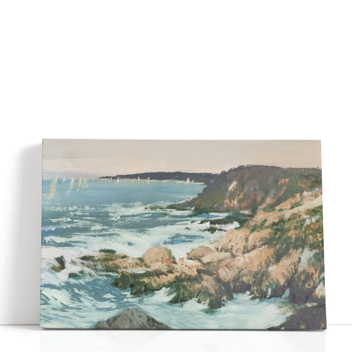 Providence Coastal Cliffs II - Canvas Print Wall Art