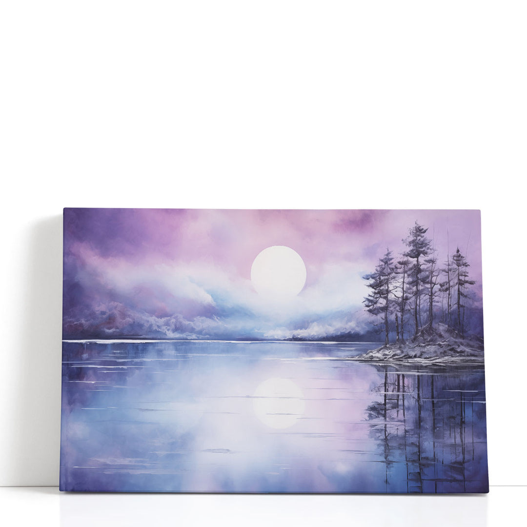 Blissful Lake - Canvas Print Wall Art