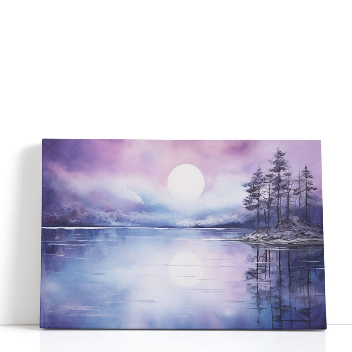 Blissful Lake - Canvas Print Wall Art