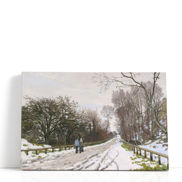 Road toward the Farm Saint-Simeon, Honfleur, 1867 - Canvas Print Wall Art