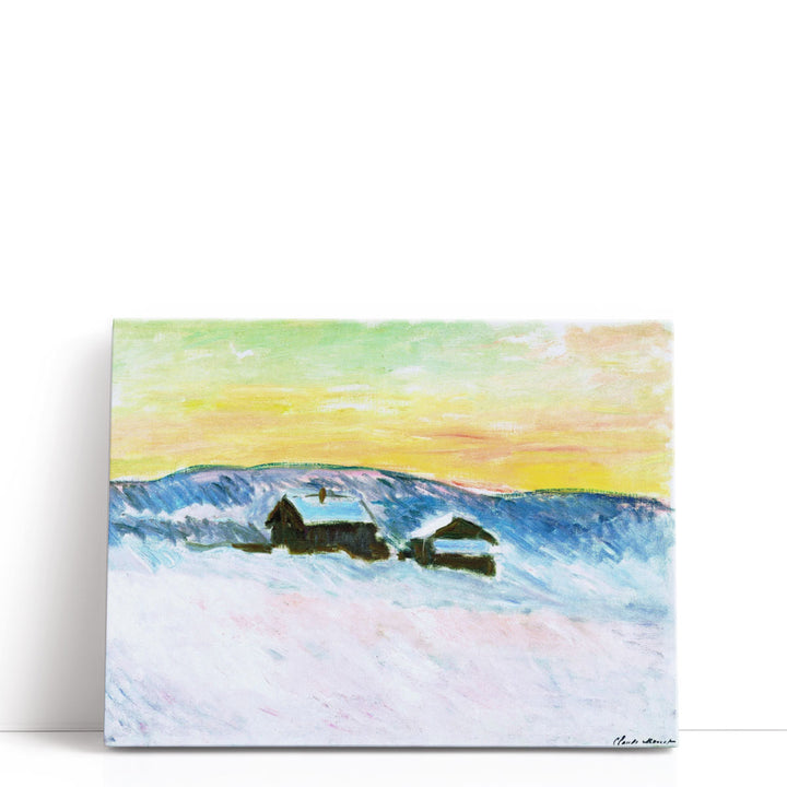 The Blue Houses, Marmottan, 1895 - Canvas Print Wall Art