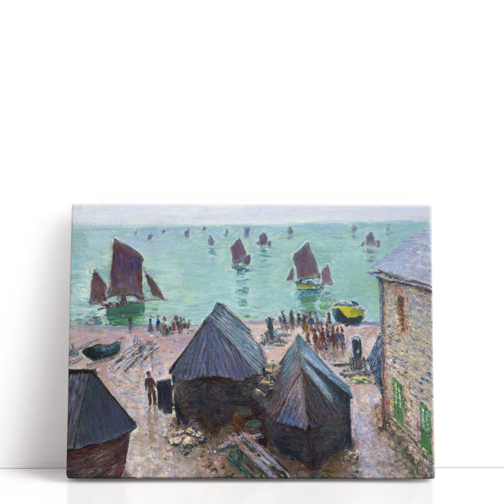 The Departure of the Boats - Canvas Print Wall Art
