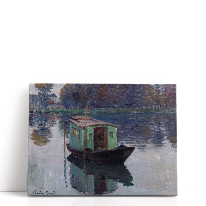 The Studio Boat, 1874 - Canvas Print Wall Art