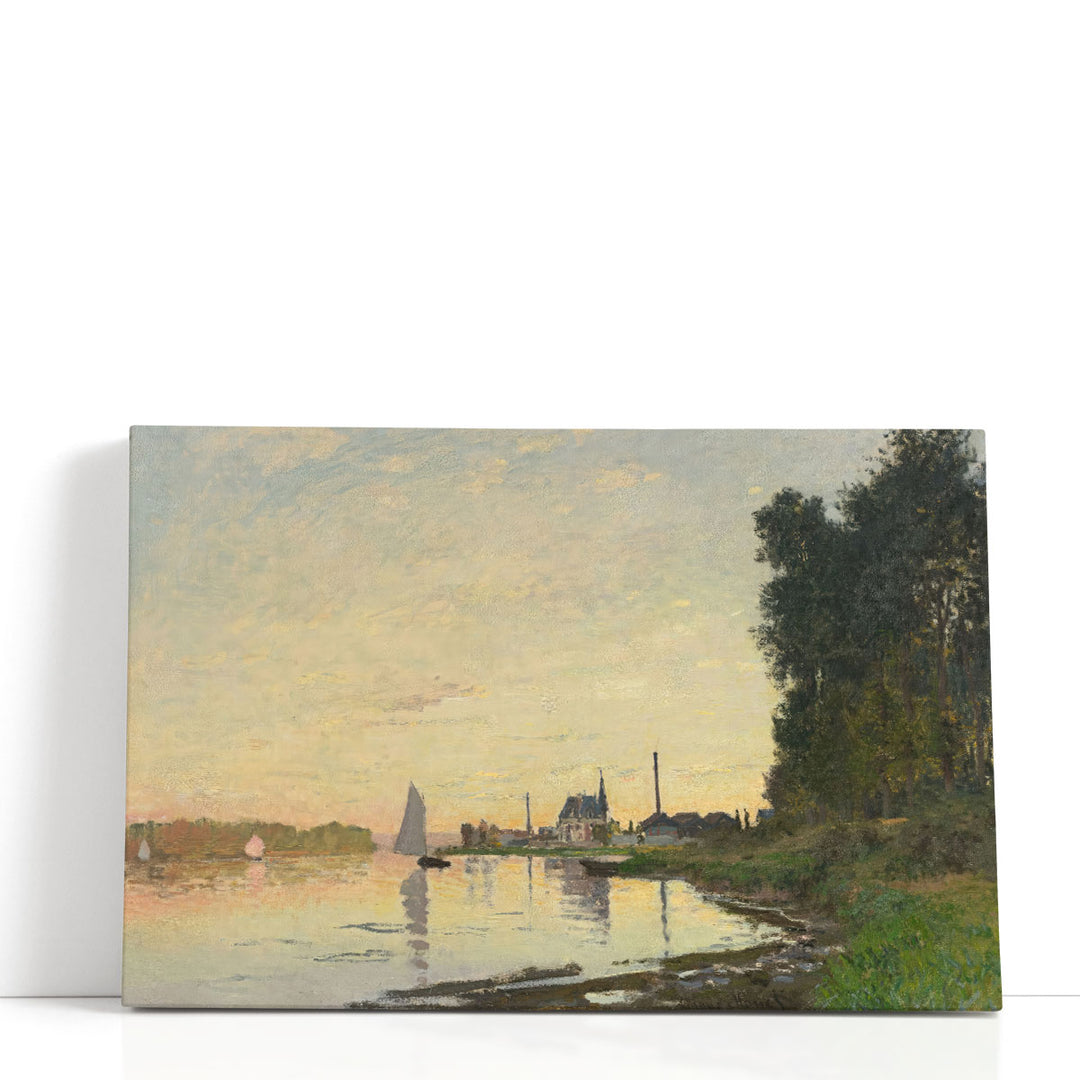 Argenteuil, Late Afternoon, 1872 - Canvas Print Wall Art