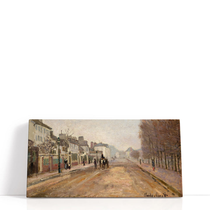 Boulevard Heloise, Argenteuil, 1872 - Canvas Print Wall Art