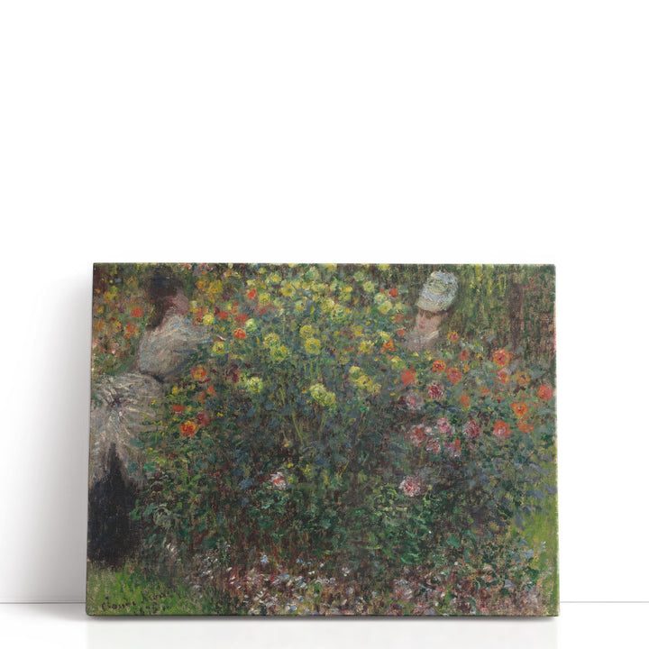 Ladies in Flowers, 1875 - Canvas Print Wall Art