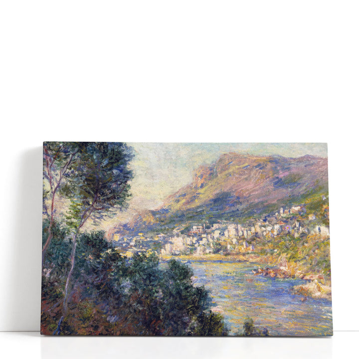 Monte Carlo Seen from Roquebrune - Canvas Print Wall Art