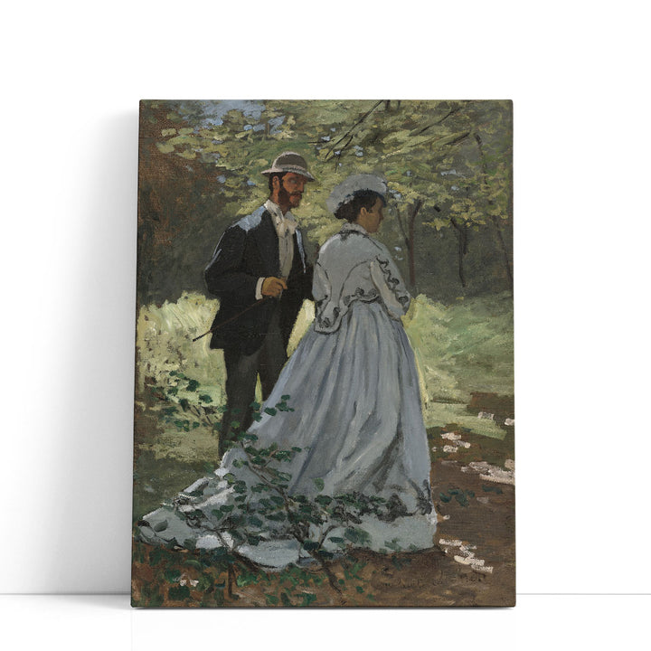 Bazille and Camille, 1865 - Canvas Print Wall Art