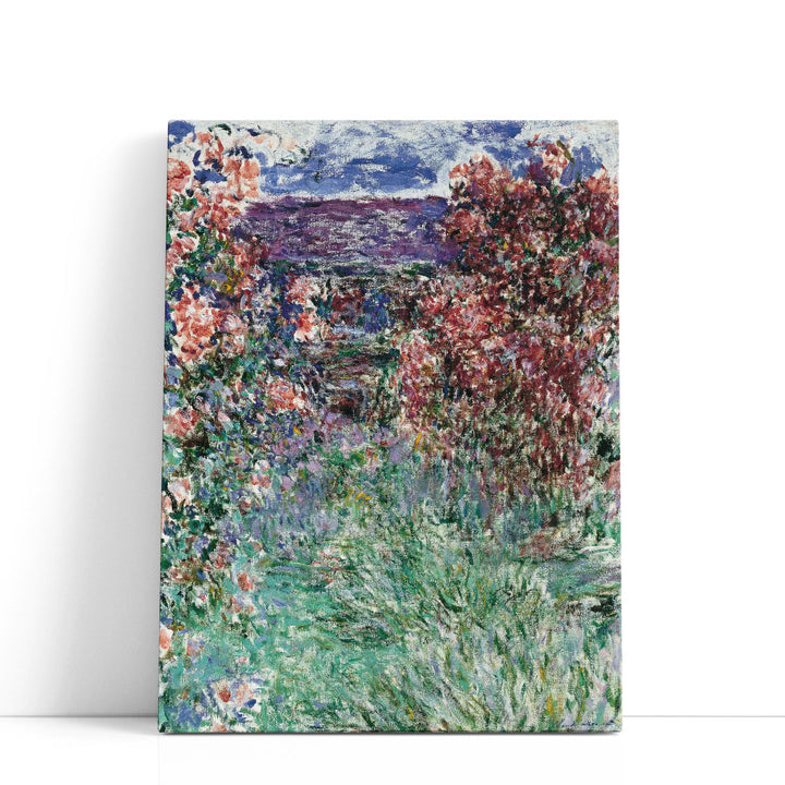 The House among the Roses, 1925 - Canvas Print Wall Art