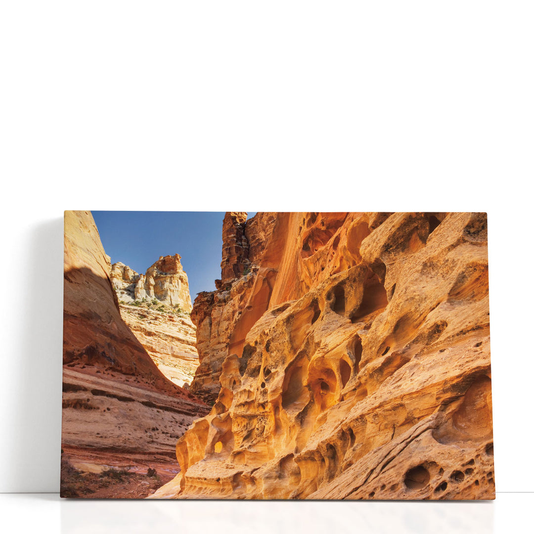 Crack Canyon I - Canvas Print Wall Art