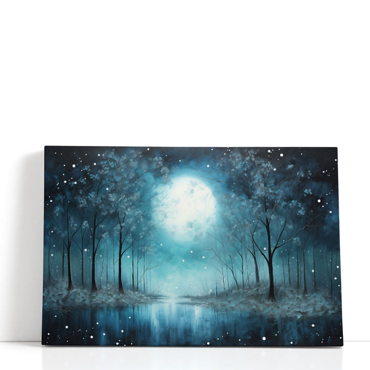 Lunar Lullaby - Canvas Print Wall Art