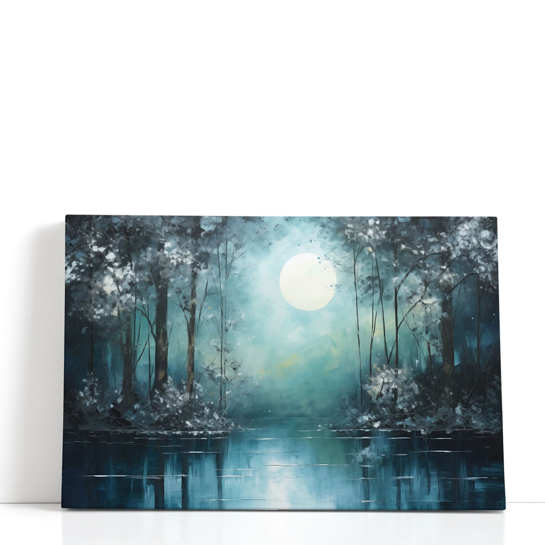 Lunar Lullaby 2 - Canvas Print Wall Art