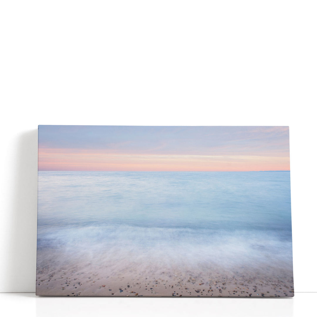 Calming coastal artwork