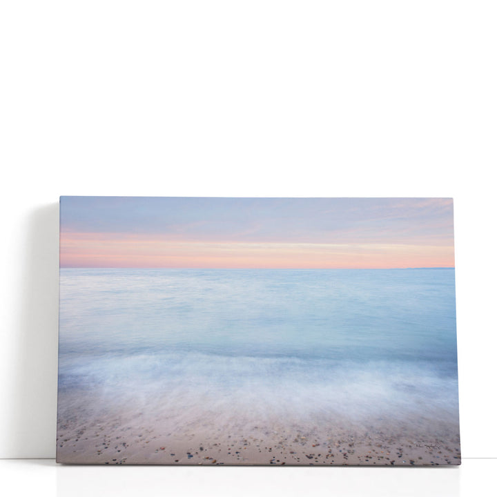 Calming coastal artwork