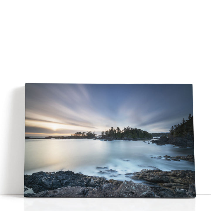 Sunset on Vancouver Island - Canvas Print Wall Art